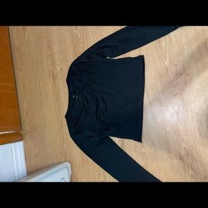 small black love sleeve tee